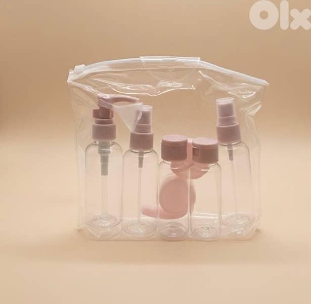 Mini Travel Bottles Set 7 pieces 0