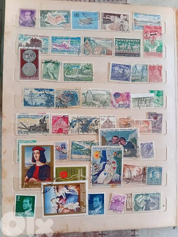 collection of old stamps 2
