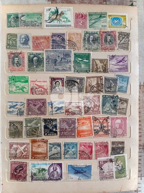 collection of old stamps 3