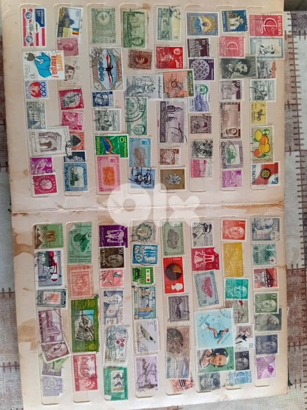 collection of old stamps 4