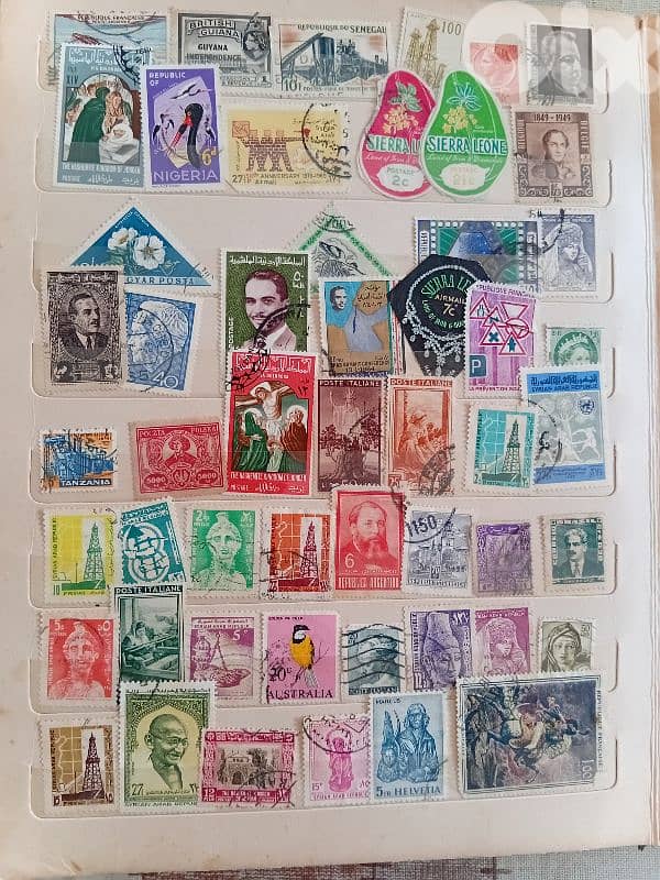 collection of old stamps 5
