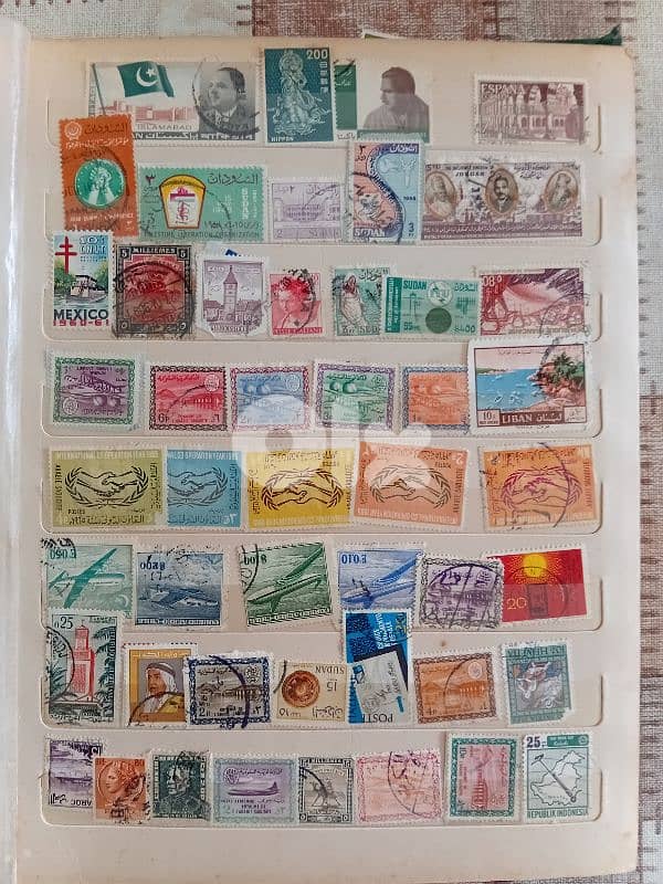 collection of old stamps 6