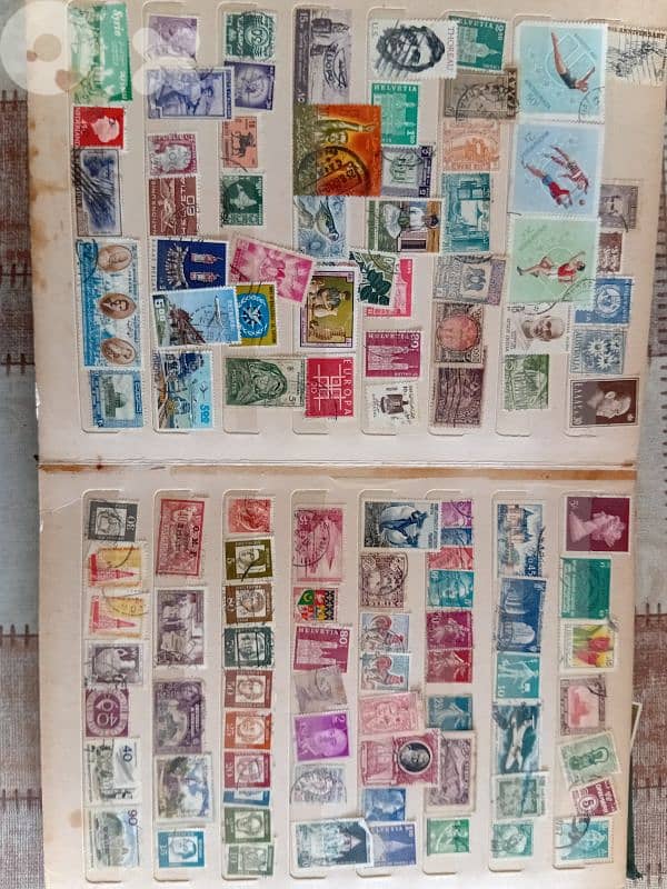 collection of old stamps 7