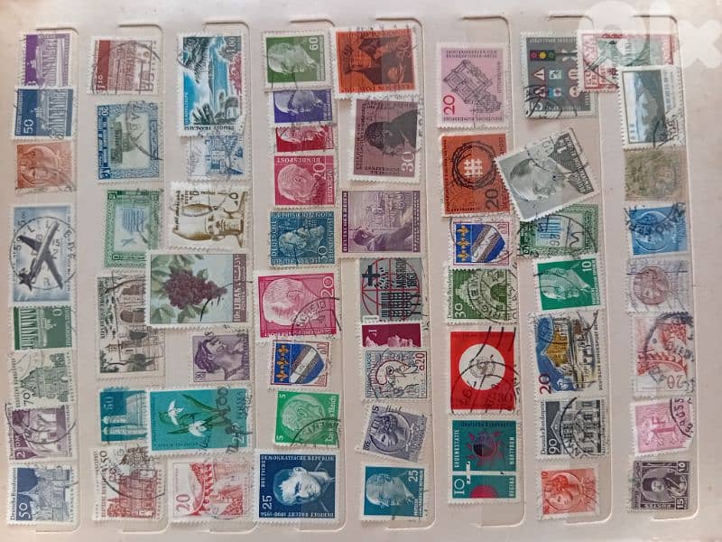 collection of old stamps 9