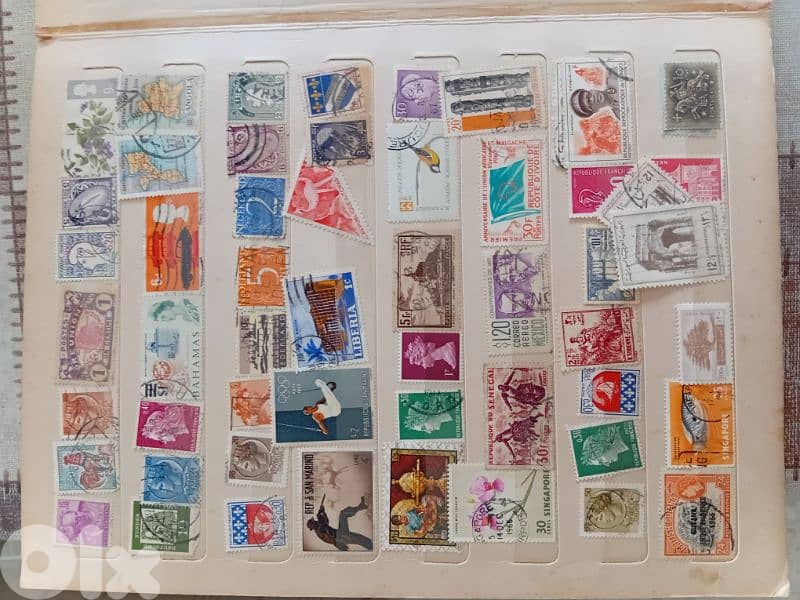 collection of old stamps 10