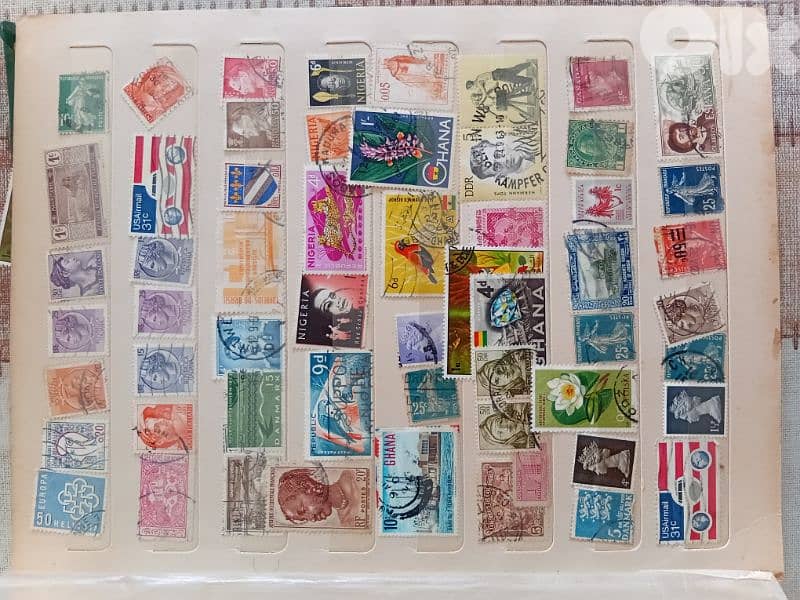collection of old stamps 11