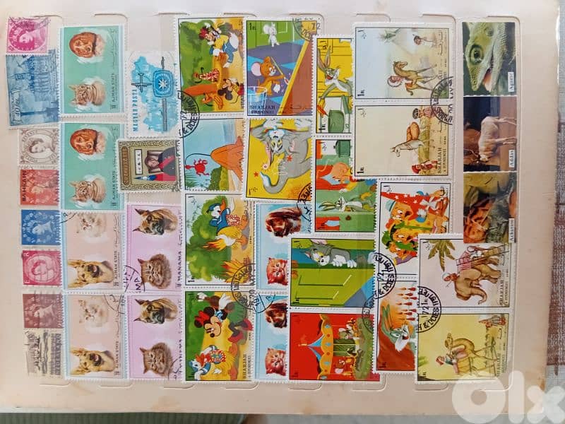 collection of old stamps 16