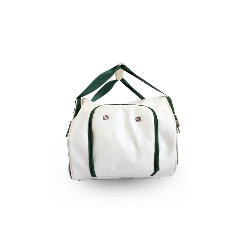 Hasten Padel Racket Bag White Green 1