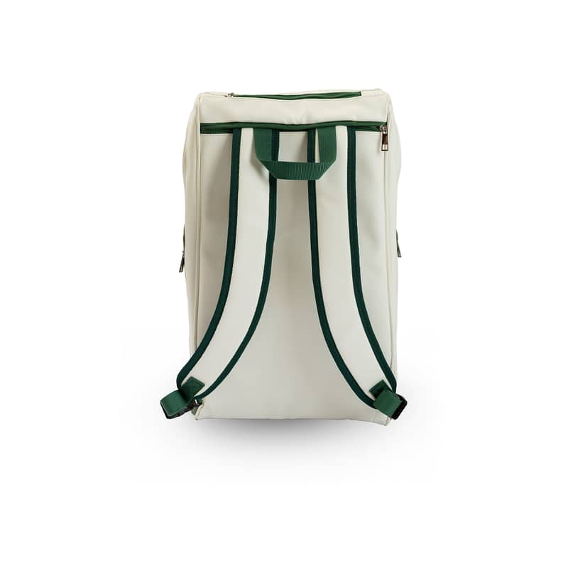 Hasten Padel Racket Bag White Green 3