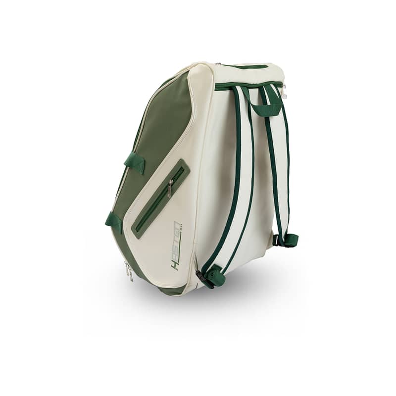 Hasten Padel Racket Bag White Green 4