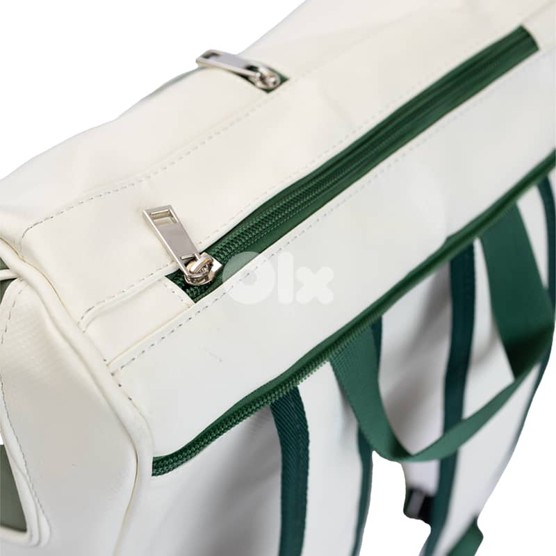 Hasten Padel Racket Bag White Green 6