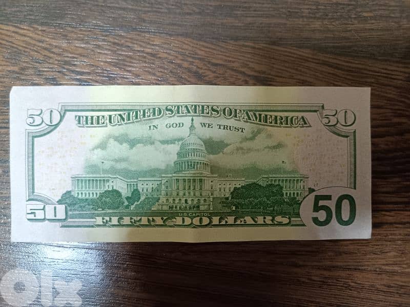 fifty dollars star note 1