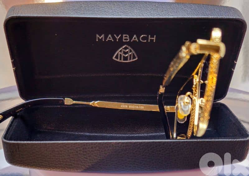 Maybach Luxury Sunglasses gold 1