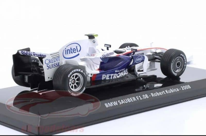 Robert Kubica BMW-Sauber (F1 2008) diecast car model 1;24 3