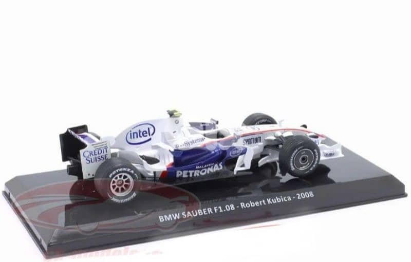 Robert Kubica BMW-Sauber (F1 2008) diecast car model 1;24 4