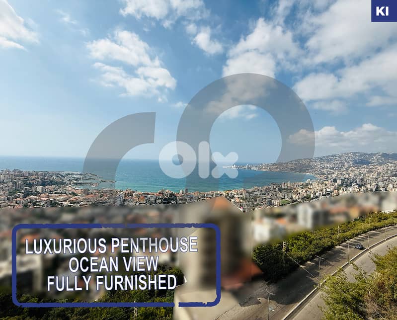 luxurious penthouse, sea view,sahel alma/ساحل علما  REF#KI125495 0