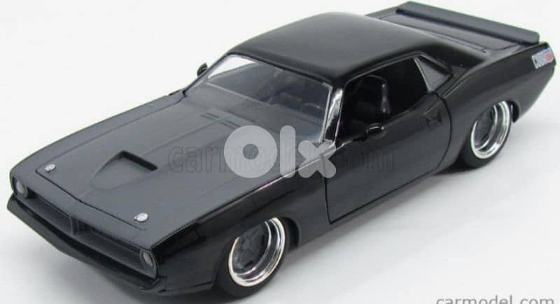Letty's Plymouth Barracuda (Fast &Furious 7) diecast car model 1;24 0