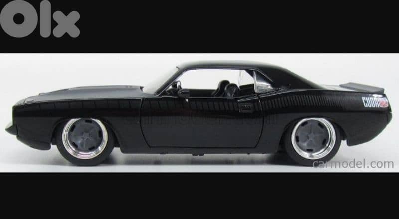Letty's Plymouth Barracuda (Fast &Furious 7) diecast car model 1;24 1