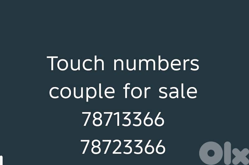 touch prepaid couple numbers for sale 0