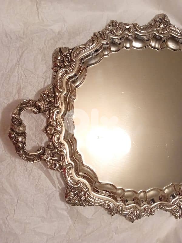 Gorham silver plated Oval tray 1