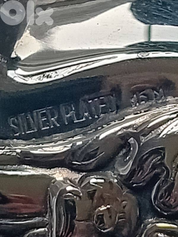 Gorham silver plated Oval tray 2