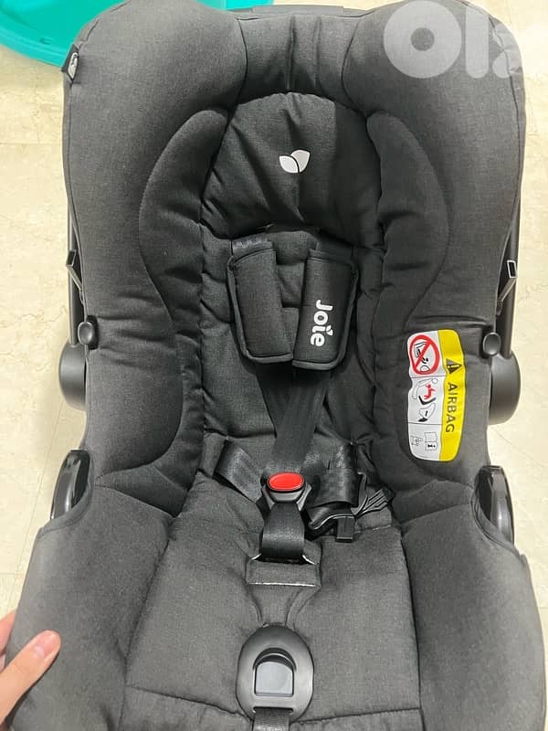 Joie first age stroller and carseat 3
