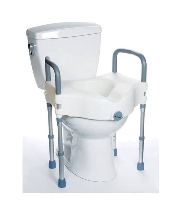 Raised Toilet Seat مقعد سلامة للحمام 1