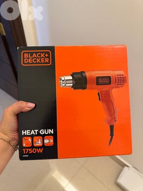 Black+Decker Heat Gun 1750W 0