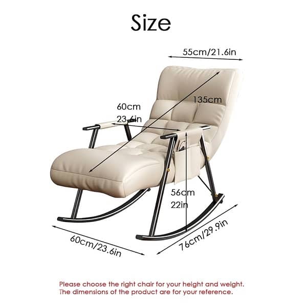 rocking chair comfortable heavy duty 2