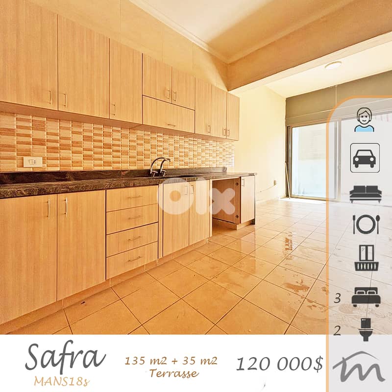 Safra | Brand New 3 Bedrooms + Terrace | 1 Minute from the Highway 0