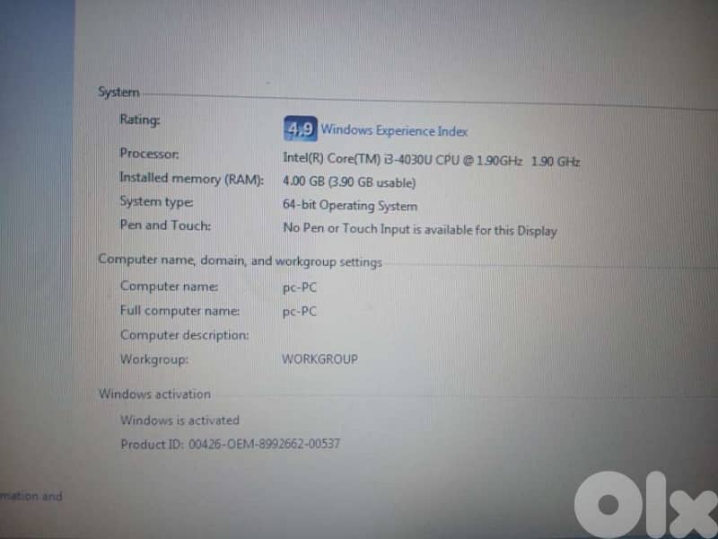 Lenovo laptop g50 1