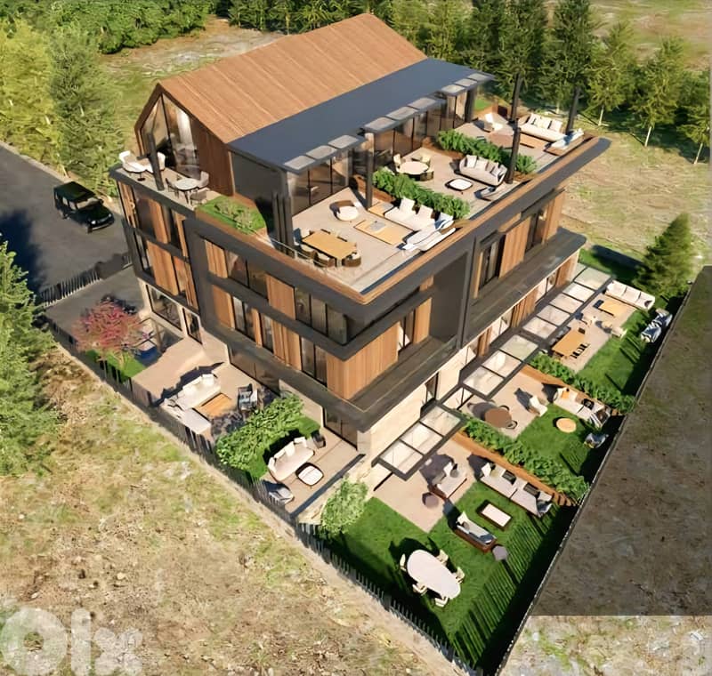 Chalet for sale in Tilal Al Assal/ Under construction/ Garden 2