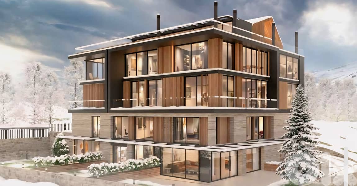 Chalet for sale in Tilal Al Assal/ Under construction/ Garden 8