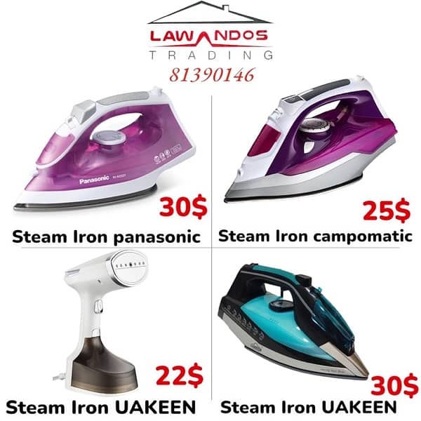 Steam irons 0