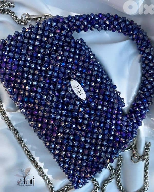 handmade beaded bag 0