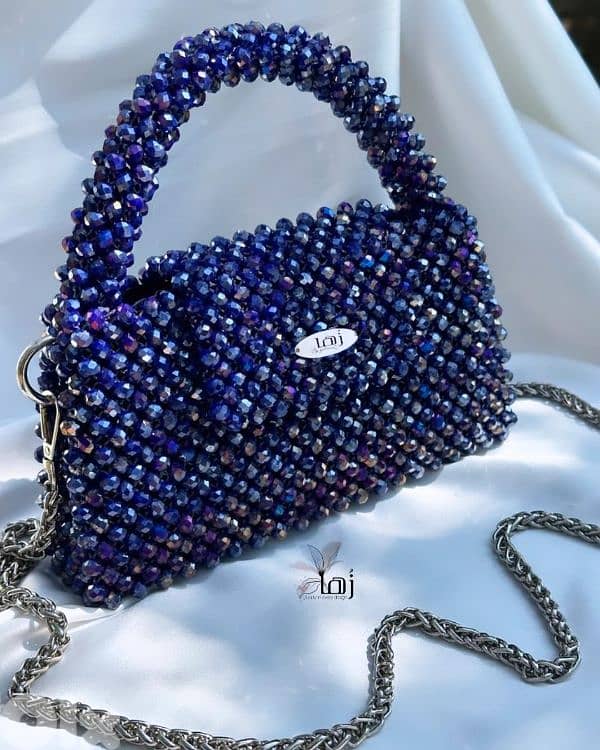 handmade beaded bag 1