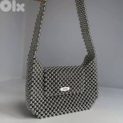 handmade beaded bag