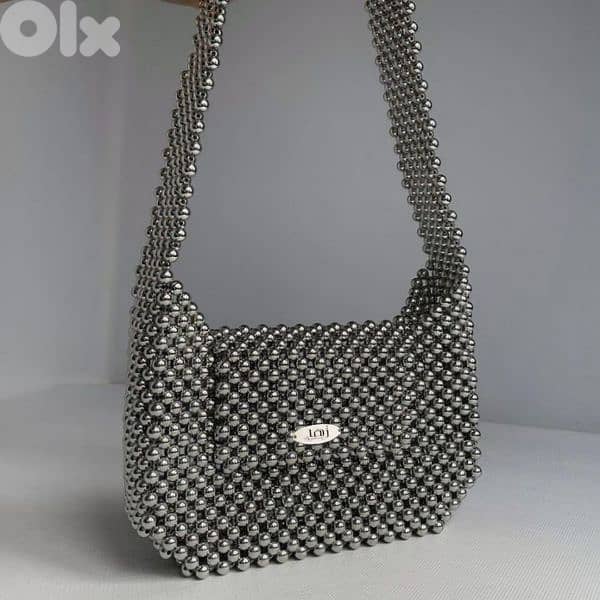 handmade beaded bag 0