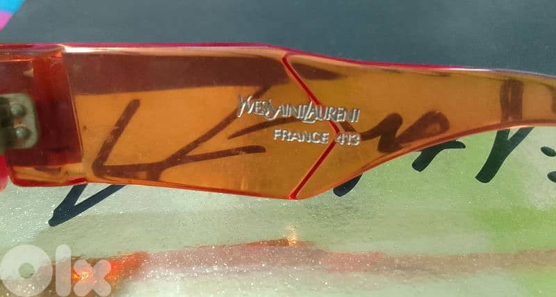 The Authentic Yves Saint Laurent sunglasses 413 france 4