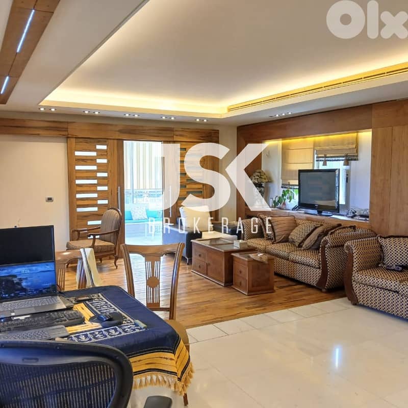 L19038 - Spacious Decorated Apartment For Sale in Baabda 0