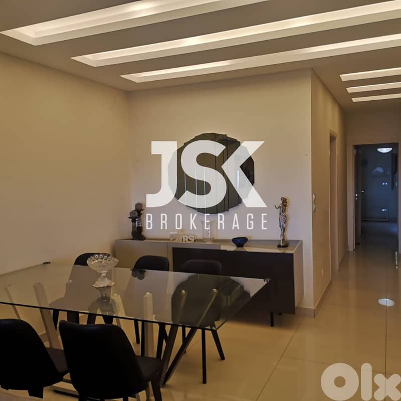 L19042- 2-Bedroom Furnished Apartment For Rent in Dbayeh 0