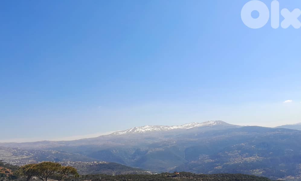 1400 SQM Land in Dhour Choueir Overlooking the Mountains and the Ocean 0
