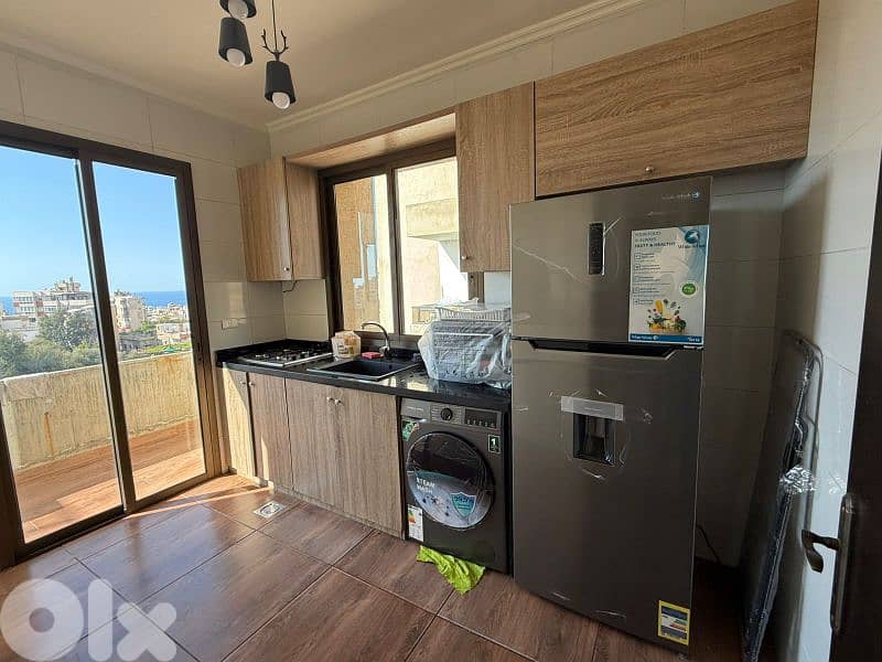 Fully furnished apartment for rent in zouk Mikael 0