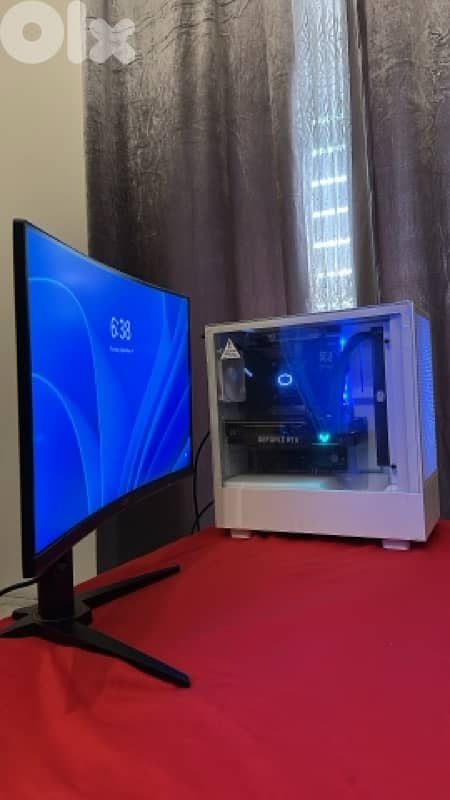 High-End Gaming PC + Curved Monitor – Barely Used 0