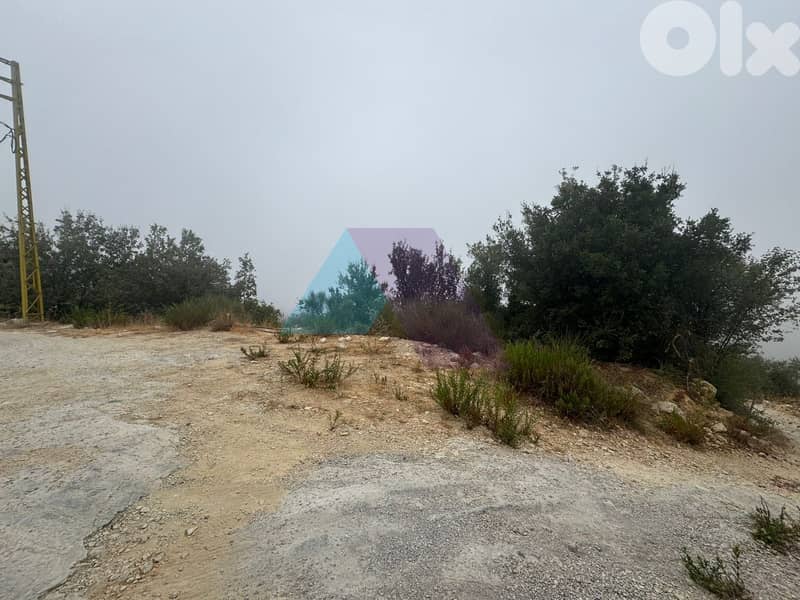 1843m2 Catchy Land -Prime Location-4Sale in Mechmech - أرض في مشمش 2