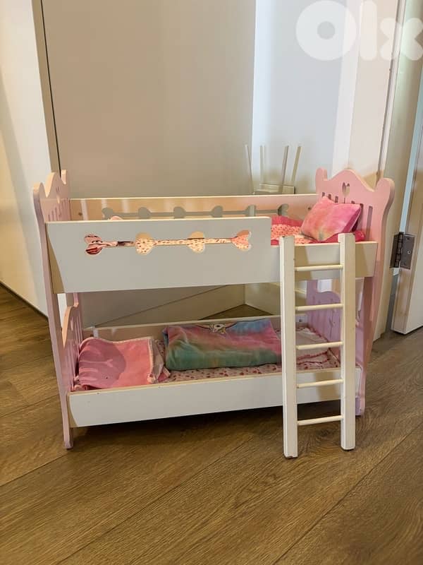 bunk bed for toys 0
