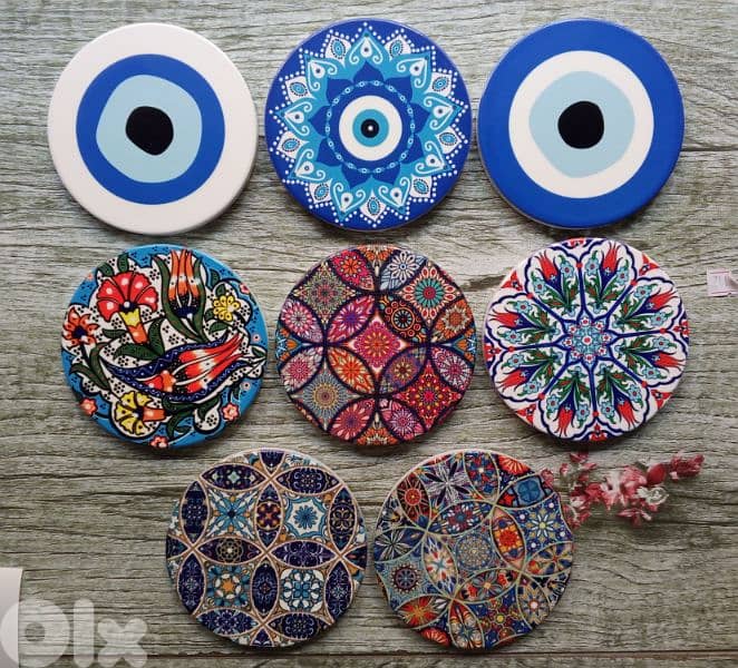 ستاند رخام فاخر للسخن  coasters 1