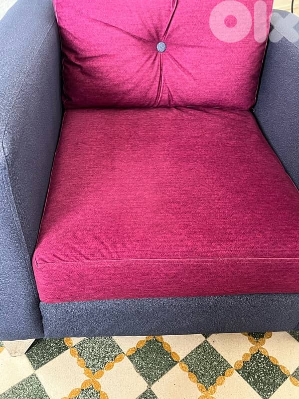 Colourful living room for sale 1