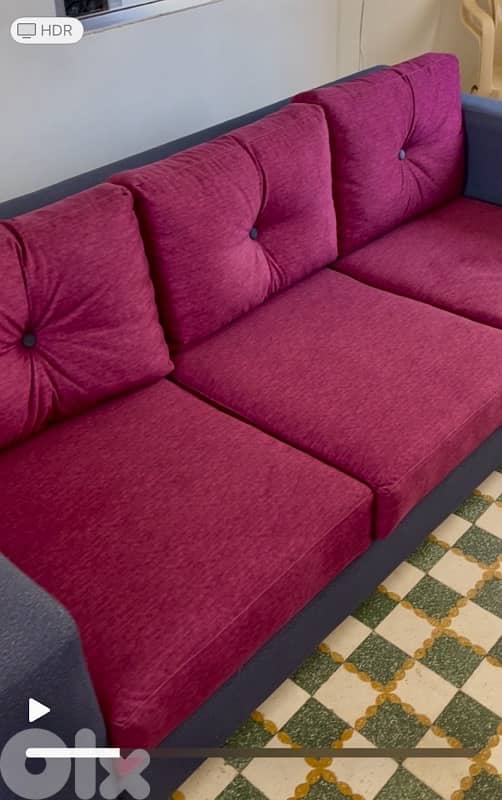 Colourful living room for sale 3