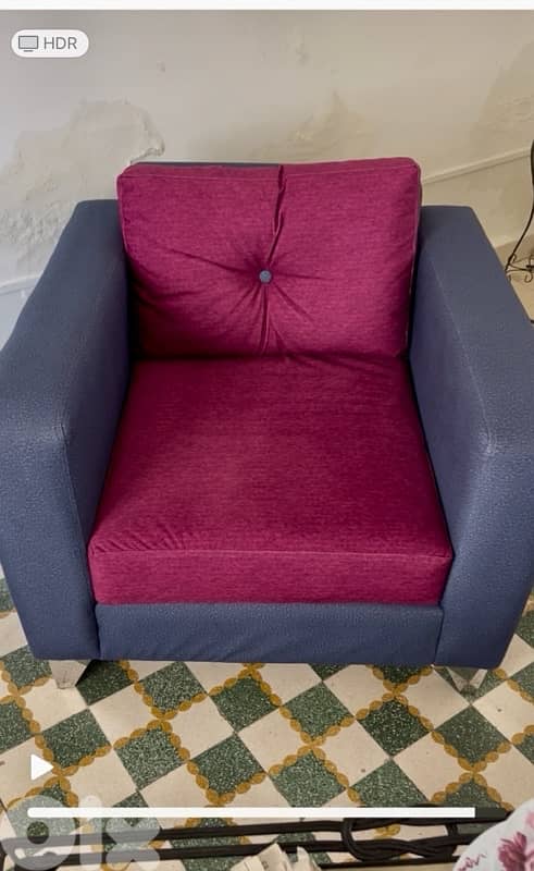 Colourful living room for sale 5